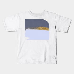 Azure and golden skies Kids T-Shirt